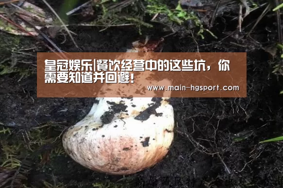 皇冠娱乐|餐饮经营中的这些坑,你需要知道并回避!(图1) 皇冠体育网址